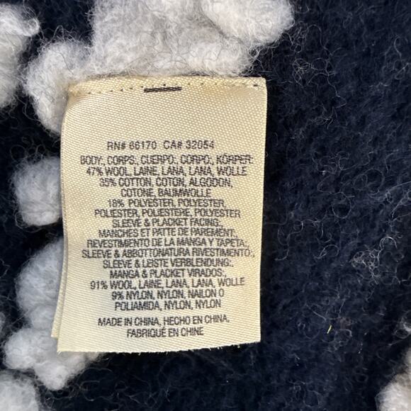 Sleeping On Snow Anthropologie First Snow Cardigan Sweater Coat Size M Wool - Picture 7 of 7